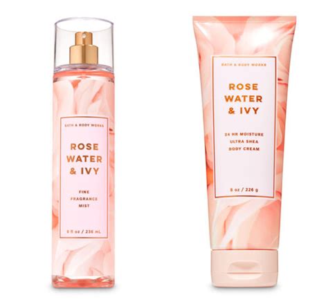 rose water bath and body works